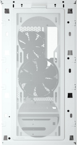 Корпус Corsair 4000D Tempered Glass белый без БП ATX 4x120mm 4x140mm 1xUSB3.0 audio bott PSU фото 14