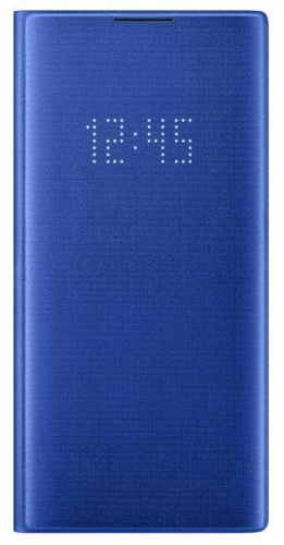 Чехол (флип-кейс) Samsung для Samsung Galaxy Note 10+ LED View Cover синий (EF-NN975PLEGRU)