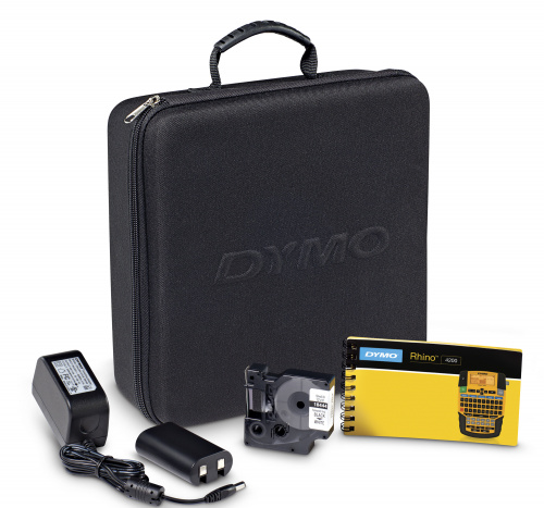 Термопринтер Dymo Label Manager Rhino 4200 (для печ.накл.) стационарный оранжевый/черный фото 8