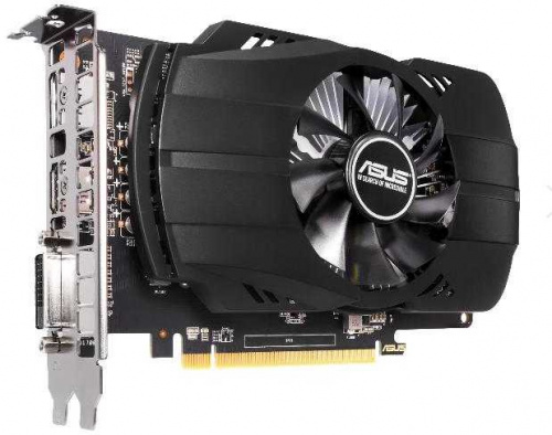 Видеокарта Asus PCI-E PH-RX550-4G-EVO AMD Radeon RX 550 4096Mb 128 GDDR5 1183/6000 DVIx1 HDMIx1 DPx1 HDCP Ret фото 4