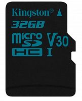 Флеш карта microSDHC 32Gb Class10 Kingston SDCG2/32GB Canvas Go + adapter