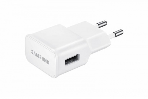 Сетевое зар./устр. Samsung EP-TA20EWEUGRU 2A USB для Samsung белый фото 2