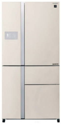 Холодильник Sharp SJ-PX99FBE бежевый (четырехкамерный)