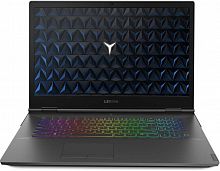 Ноутбук Lenovo Legion Y740-17IRHg Core i7 9750H/32Gb/1Tb/SSD512Gb/nVidia GeForce RTX 2070 MAX Q 8Gb/17.3"/IPS/FHD (1920x1080)/Free DOS/black/WiFi/BT/Cam