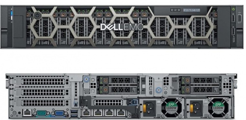 Сервер Dell PowerEdge R740XD 2x4210R 2x32Gb x32 1x1.2Tb 10K 2.5" SAS 1x1.2Tb 10K 2.5"/3.5" SAS H740p Mc iD9En 5720 4P 2x1100W Conf 2 Rails CMA (PER740XDRU6-1) фото 2