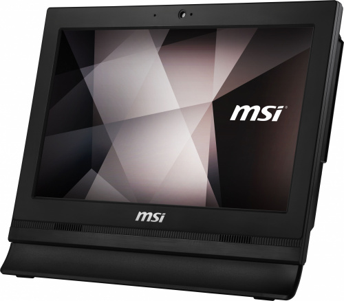 Моноблок MSI Pro 16T 10M-072RU 15.6" HD Touch Cel 5205U (1.9) 4Gb SSD128Gb HDG CR Windows 11 Professional GbitEth WiFi BT 65W Cam черный 1366x768 фото 4