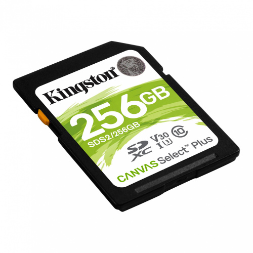 Флеш карта SDXC 256GB Kingston SDS2/256GB Canvas Select Plus w/o adapter фото 2