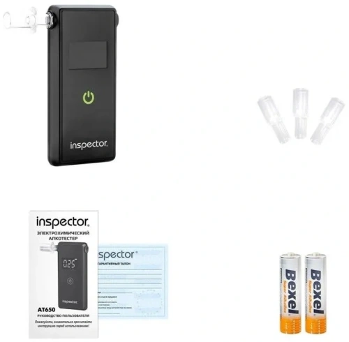Алкотестер Inspector AT650 электрохимический черный фото 5