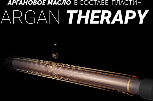 Щипцы Polaris PHS 1509TAi stick Argan Therapy PRO 40Вт макс.темп.:220С покрытие:турмалиновое черный фото 13