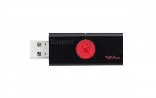 Флеш Диск Kingston 128Gb DataTraveler DT 106 DT106/128GB USB3.0 черный фото 5