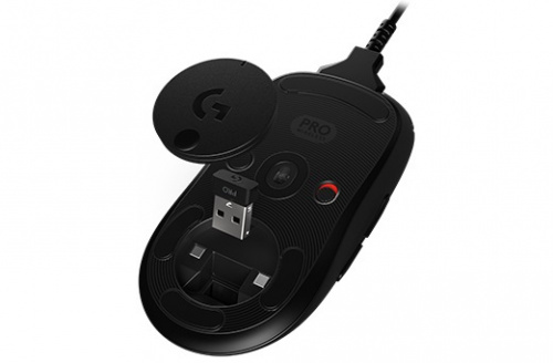 Мышь Logitech G PRO Wireless черный оптическая (25600dpi) беспроводная USB2.0 (6but) фото 5