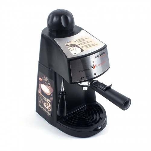 Кофеварка эспрессо Endever Costa-1050 900Вт черный фото 2