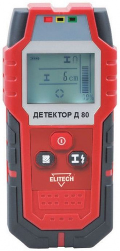 Детектор проводки Elitech Д 80