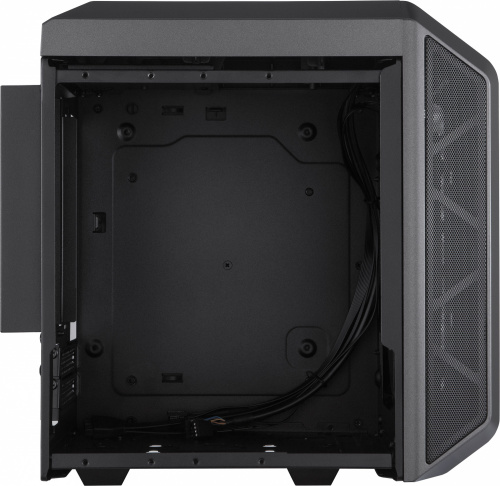 Корпус Cooler Master MasterCase H100 Iron Grey ARGB темно-серый без БП miniITX 1x120mm 1x140mm 2xUSB3.0 audio bott PSU фото 7