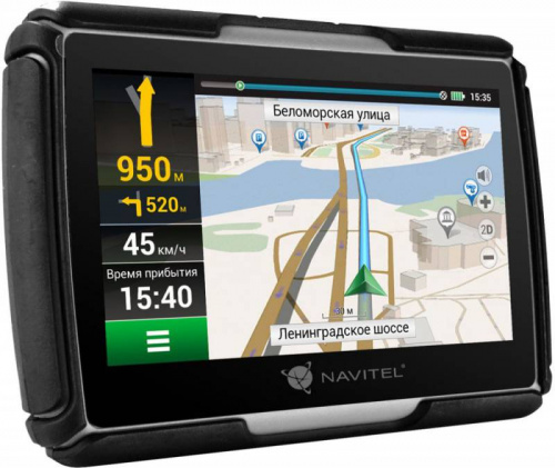 Навигатор Автомобильный GPS Navitel G550 Moto 4.3" 480x272 8Gb microSD черный Navitel фото 9