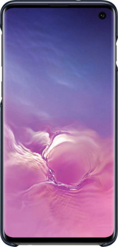 Чехол (клип-кейс) Samsung для Samsung Galaxy S10 LED Cover черный (EF-KG973CBEGRU) фото 3
