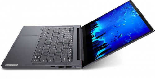 Ноутбук Lenovo Yoga Slim7 14IIL05 Core i5 1035G4/16Gb/SSD512Gb/Intel Iris Plus graphics/14"/IPS/FHD (1920x1080)/Windows 10/grey/WiFi/BT/Cam фото 4
