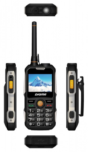 Мобильный телефон Digma A230WT 2G Linx 4Gb 32Mb черный моноблок 2Sim 2.31" 240x320 GSM900/1800 Ptotect MP3 FM microSD max8Gb фото 5