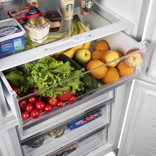 Холодильник Maunfeld MFF1857NFW 2-хкамерн. белый мат. инвертер фото 7