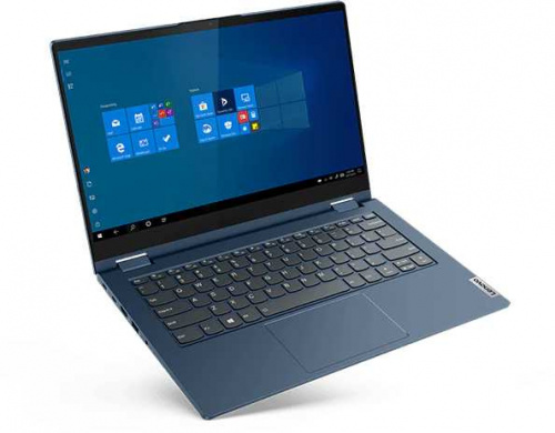 Трансформер Lenovo Thinkbook 14s Yoga ITL Core i5 1135G7/16Gb/SSD512Gb/Intel Iris Xe graphics/14"/IPS/Touch/FHD (1920x1080)/Windows 10 Professional 64/blue/WiFi/BT/Cam фото 2