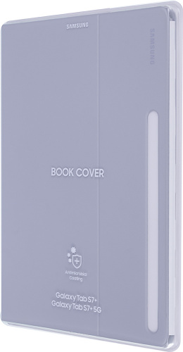 Чехол Samsung для Samsung Galaxy Tab S7+ Book Cover полиуретан серый (EF-BT970PJEGRU) фото 3