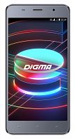 Смартфон Digma X1 3G Linx 16Gb 1Gb темно-серый моноблок 3G 2Sim 5" 720x1280 Android 8.1 8Mpix 802.11 b/g/n GPS GSM900/1800 GSM1900 TouchSc MP3 FM microSDHC max64Gb