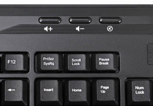 Клавиатура + мышь Оклик 280M клав:черный мышь:черный USB беспроводная Multimedia фото 5