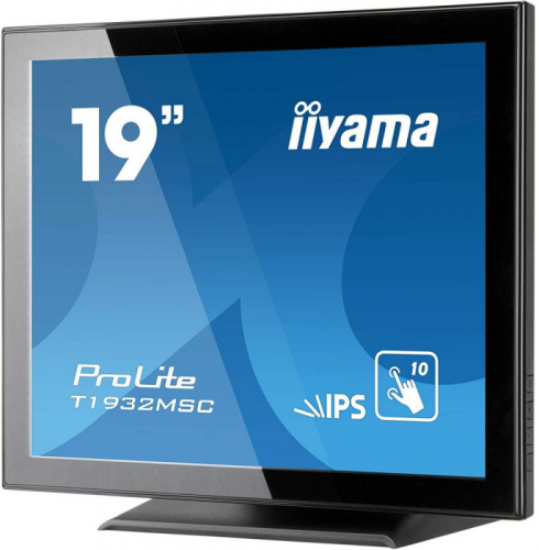 Монитор Iiyama 19" T1932MSC-B5X черный IPS LED 14ms 5:4 HDMI M/M матовая 1000:1 250cd 178гр/178гр 1280x1024 D-Sub DisplayPort HD READY USB Touch 6.9кг фото 7