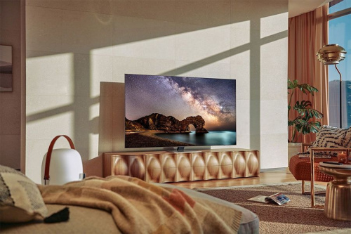 Телевизор QLED Samsung 65" QE65QN85AAUXRU Q серебристый/Ultra HD/120Hz/DVB-T2/DVB-C/DVB-S2/USB/WiFi/Smart TV (RUS) фото 6