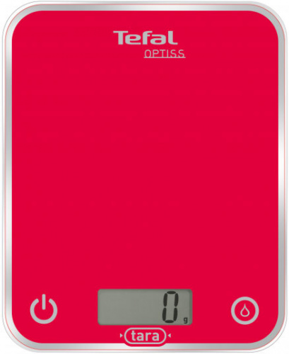 Весы кухонные электронные Tefal BC5003V2 макс.вес:5кг красный фото 2