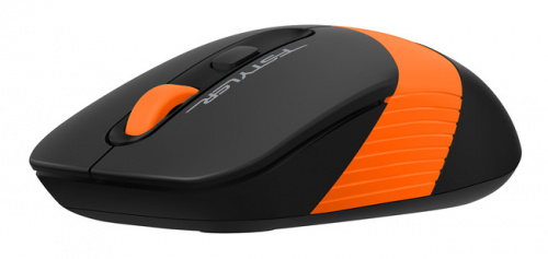 Мышь A4Tech Fstyler FG10S черный/оранжевый оптическая (2000dpi) silent беспроводная USB для ноутбука (4but) фото 3