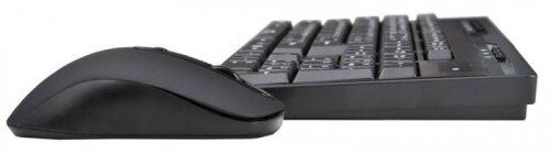 Клавиатура + мышь Оклик 280M клав:черный мышь:черный USB беспроводная Multimedia фото 11