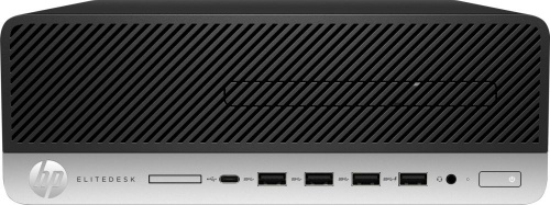 ПК HP EliteDesk 705 G5 SFF Ryzen 3 PRO 3200G (3.6)/8Gb/SSD256Gb/Vega 8/DVDRW/Windows 10 Professional 64/GbitEth/клавиатура/мышь/черный фото 3