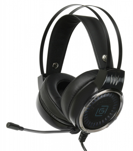 Наушники с микрофоном Оклик HS-L700G INFINITY черный 2.2м мониторные оголовье (1102308) фото 12