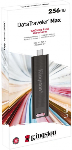 Флеш Диск Kingston 256GB DataTraveler Type-C Max DTMAX/256GB USB3.2 черный фото 3
