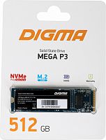 Накопитель SSD Digma PCI-E 3.0 x4 512Gb DGSM3512GP33T Mega P3 M.2 2280