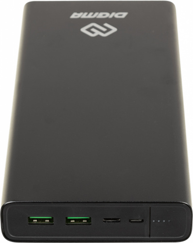 Мобильный аккумулятор Digma DGPD100WC 38400mAh 5A QC PD 100W 2xUSB черный (DGPD100WCABK) фото 6