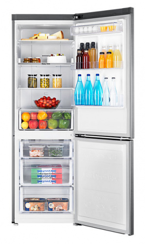 Холодильник Samsung RB33J3200SA/WT серебристый (двухкамерный) фото 2