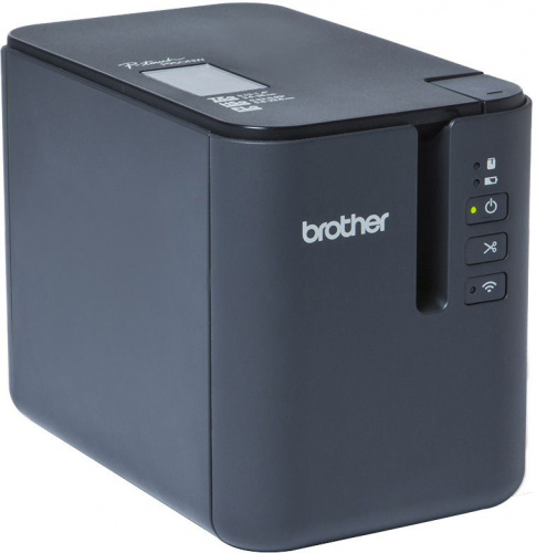 Термопринтер Brother PT-P950NW (для печ.накл.) стационарный светло-серый фото 2