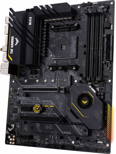 Материнская плата Asus TUF GAMING X570-PRO (WI-FI) Soc-AM4 AMD X570 4xDDR4 ATX AC`97 8ch(7.1) 2.5Gg RAID+HDMI+DP фото 5