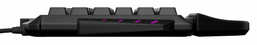 Игровой блок Оклик 703GK черный USB for gamer LED (подставка для запястий) (1533151) фото 5