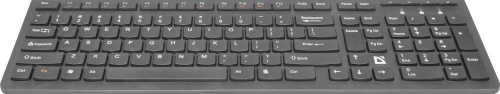 Клавиатура + мышь Defender Columbia C-775 клав:черный мышь:черный USB беспроводная фото 5