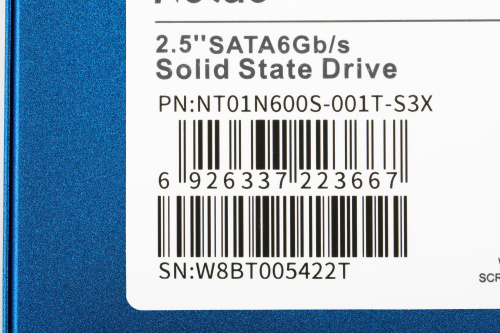 Накопитель SSD Netac SATA-III 1TB NT01N600S-001T-S3X N600S 2.5" фото 5