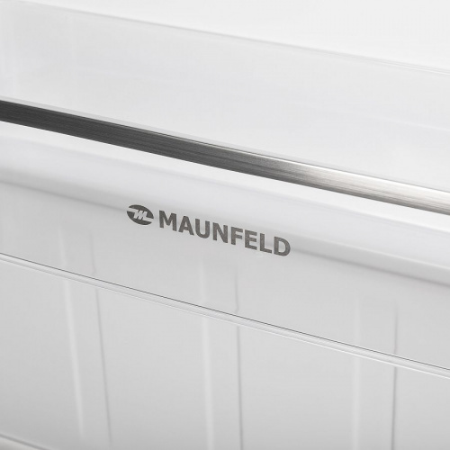 Холодильник Maunfeld MFF144SFW 2-хкамерн. белый глянц. фото 3