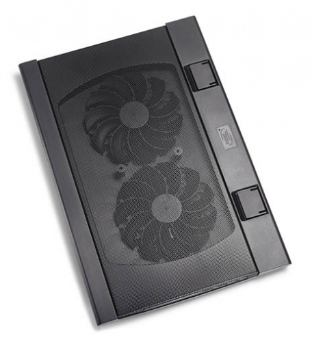 Подставка для ноутбука Deepcool WIND PAL FS (WINDPALFS) 17"382x262x24мм 27дБ 2xUSB 2x 140ммFAN 793г черный фото 3
