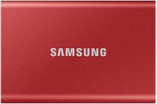 Накопитель SSD Samsung USB-C 500GB MU-PC500R/WW T7 1.8" красный