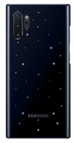 Чехол (клип-кейс) Samsung для Samsung Galaxy Note 10+ LED Cover черный (EF-KN975CBEGRU) фото 3
