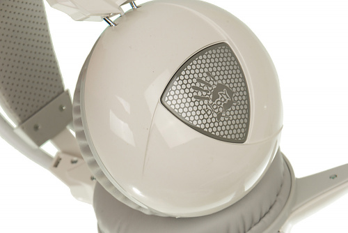 Наушники с микрофоном A4Tech Bloody G310 белый 1.8м мониторные оголовье (G310) фото 6