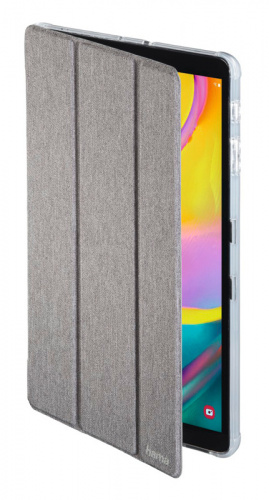 Чехол Hama для Samsung Galaxy Tab A 10.1 (2019) Singapore полиуретан светло-серый (00187583)