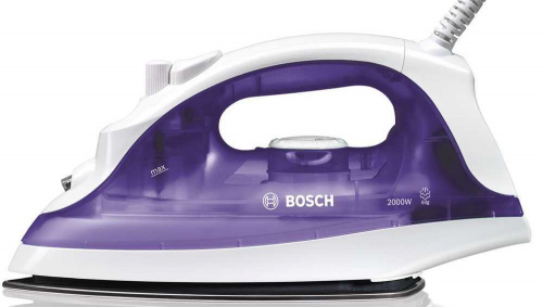 Утюг Bosch TDA2320 2000Вт белый/фиолетовый фото 2